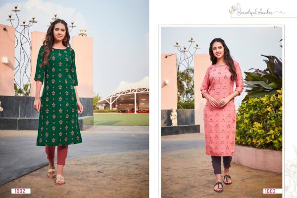 Baanvi Aisha 1-Rayon-With-Handwork-Kurti